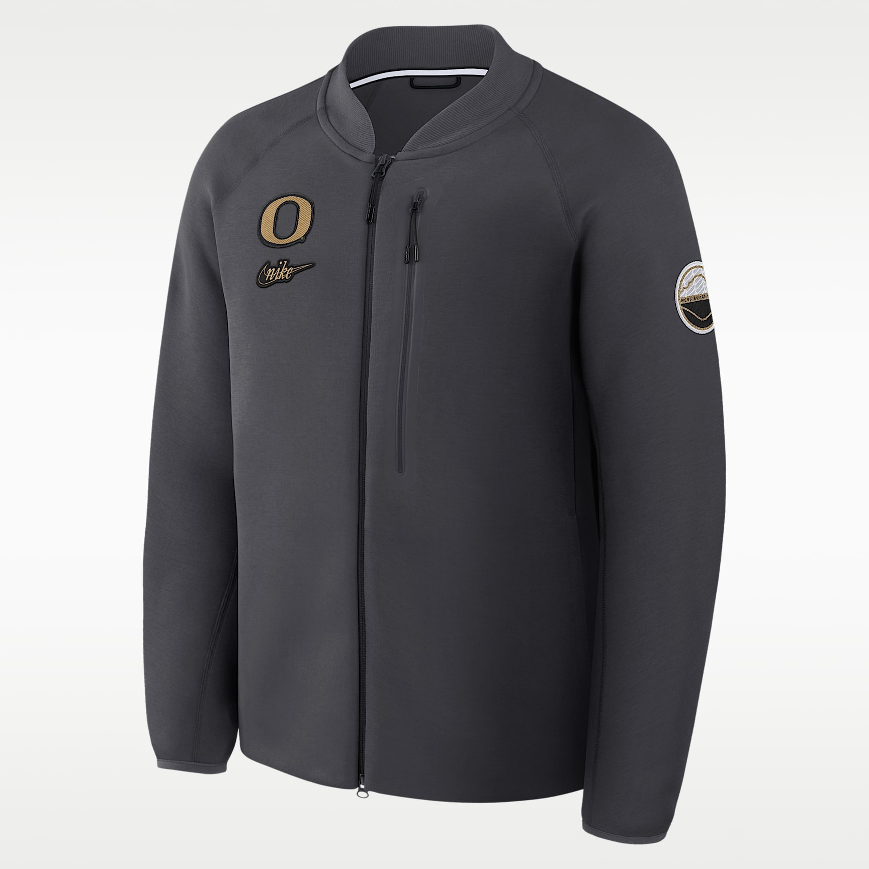 Oregon Tech Fleece Men's Nike College Full-Zip Jacket. Nike.com